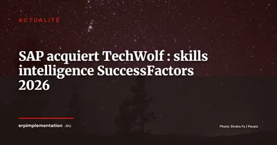 SAP acquiert TechWolf : la cartographie IA des compétences intégrée dans SuccessFactors