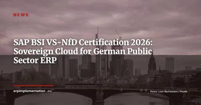 SAP Achieves BSI VS-NfD Clearance for German Sovereign Cloud