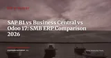 SAP Business One vs Dynamics 365 BC vs Odoo 17: ERP Comparison for Growing SMBs (2026) — ERP Strategy