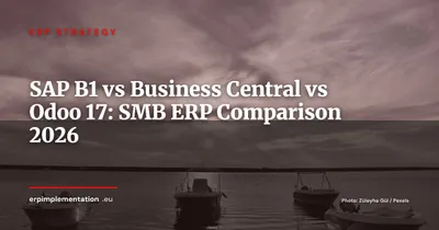 SAP Business One vs Dynamics 365 BC vs Odoo 17: ERP Comparison for Growing SMBs (2026)