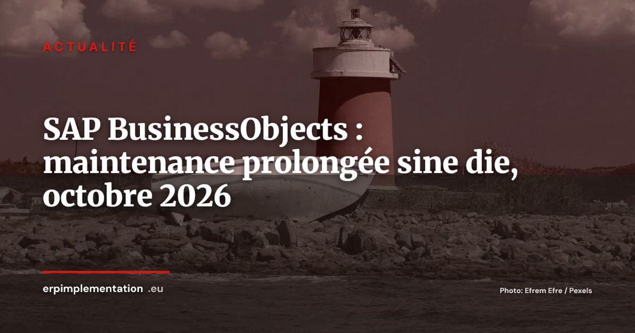 SAP reporte sine die la fin de maintenance de BusinessObjects : faut-il revoir sa stratégie BI ?