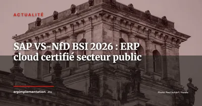 SAP obtient l'autorisation VS-NfD du BSI pour sa Cloud Infrastructure en Allemagne