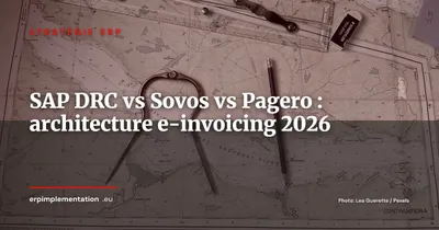 SAP DRC vs Sovos vs Pagero : quelle architecture e-invoicing multi-pays en 2026 ?