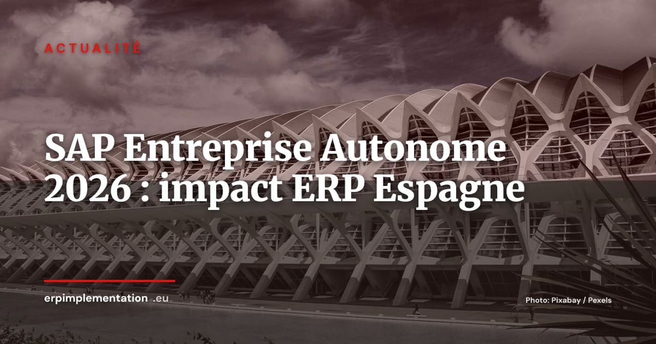 SAP présente l’Entreprise Autonome à Sapphire 2026 : quel impact ERP pour les entreprises espagnoles ?