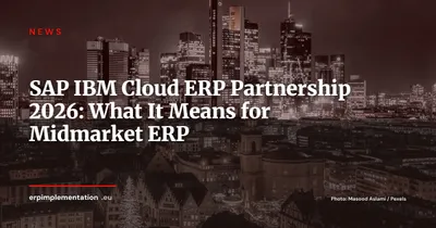 SAP and IBM Expand Cloud ERP Partnership Targeting Midmarket Companies