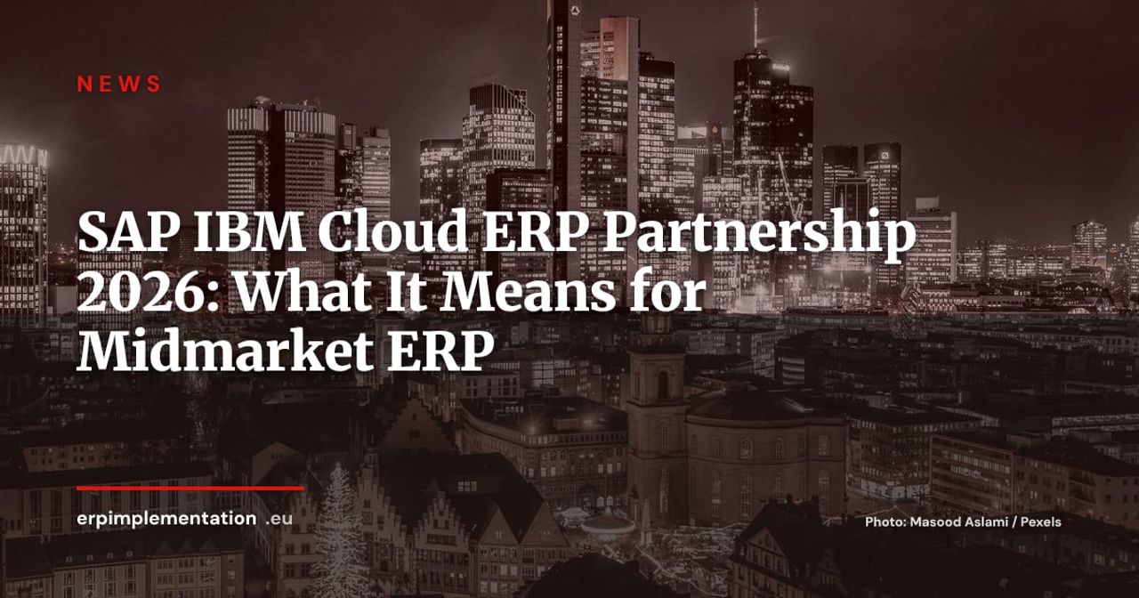 SAP and IBM Expand Cloud ERP Partnership Targeting Midmarket Companies