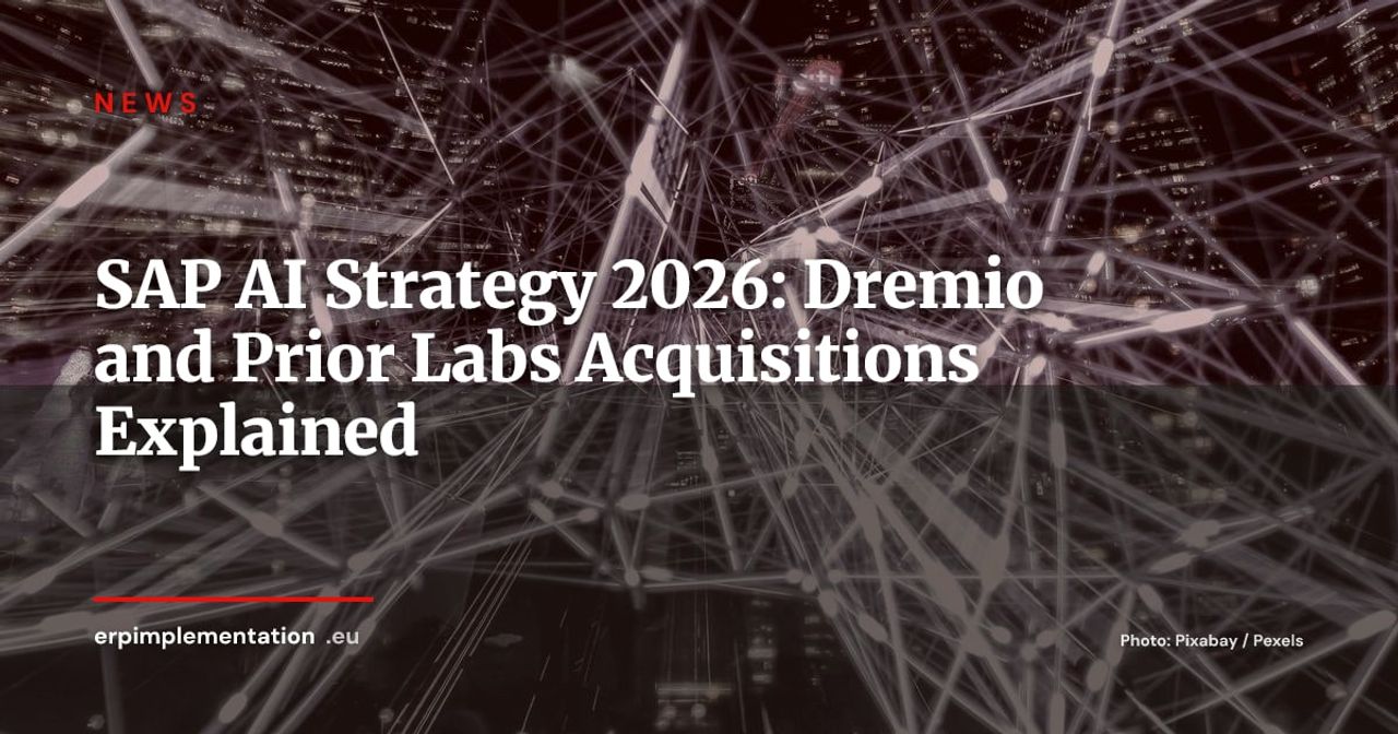 SAP Doubles Down on Enterprise AI with Dremio and Prior Labs Acquisitions