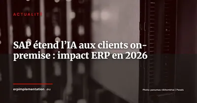 SAP ouvre des fonctions IA aux clients on-premise : ce qui change vraiment