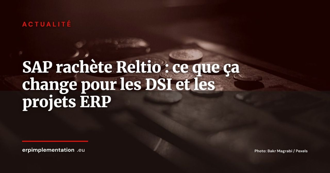SAP rachète Reltio : la bataille pour la couche de données de l'IA d'entreprise