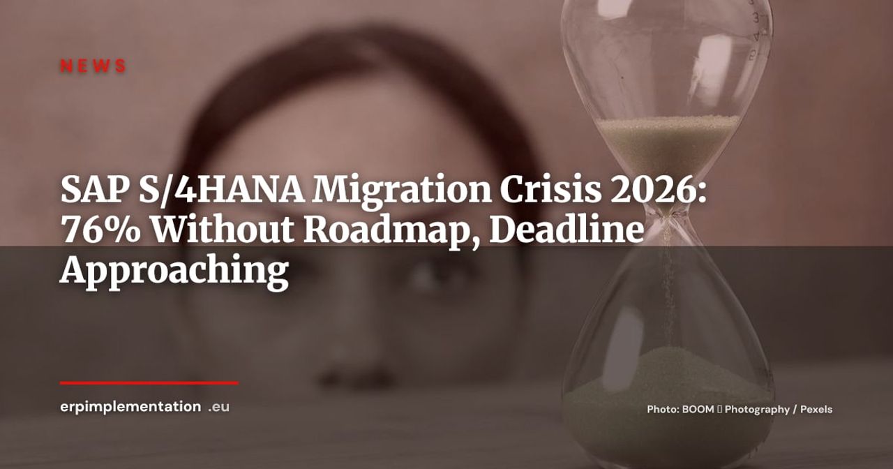 SAP S/4HANA Migration: 76% of German Mid-Market Companies Lack Roadmap as 2027 Deadline Looms