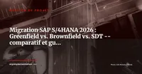 SAP S/4HANA : Greenfield vs. Brownfield vs. Selective Data Transition -- le guide de décision 2026-2027