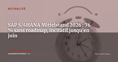 SAP S/4HANA : le Mittelstand allemand dans la zone rouge, 76 % sans roadmap de migration