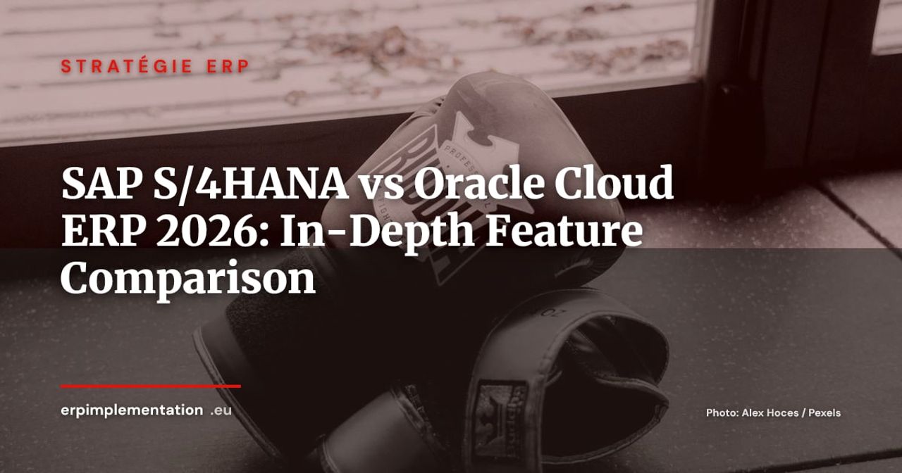 SAP S/4HANA vs Oracle Cloud ERP: Which One in 2026?