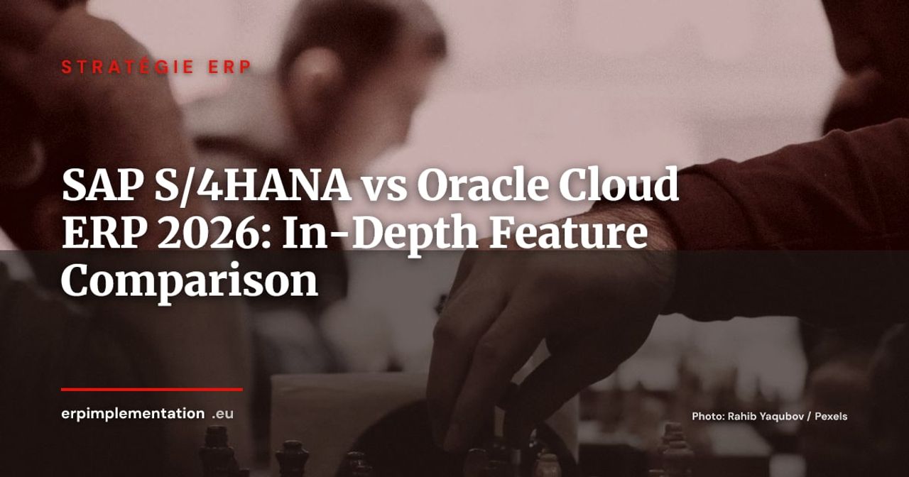 SAP S/4HANA vs Oracle Cloud ERP: Which One in 2026?