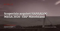 Scopevisio acquiert HANSALOG MEGA : l'ERP cloud financier allemand se consolide