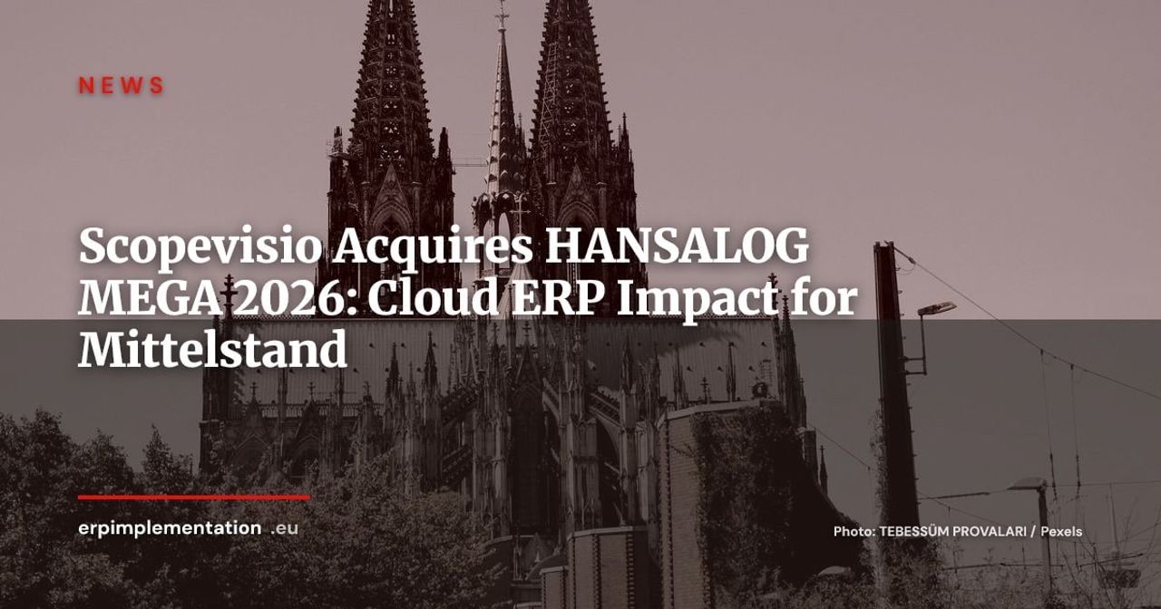 Scopevisio Acquires HANSALOG MEGA: German Cloud ERP Market Consolidates