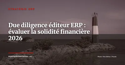 Comment évaluer la solidité financière d'un éditeur ERP avant de signer