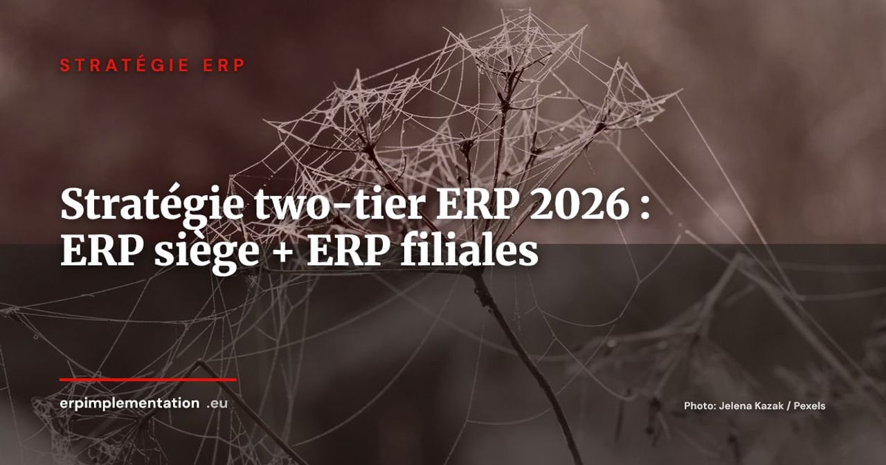 Stratégie two-tier ERP en 2026 : quand déployer un ERP central et un ERP léger en filiales