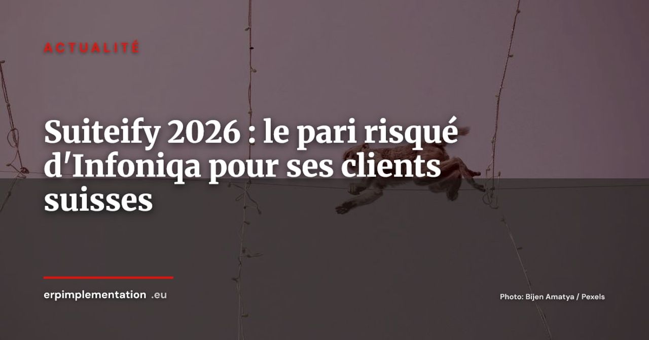 Suiteify, le pari risqué d'Infoniqa : 15 000 clients suisses face à la consolidation IA