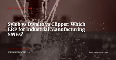 Sylob vs Divalto vs Clipper: Industrial ERP Comparison for Manufacturing SMEs 2026