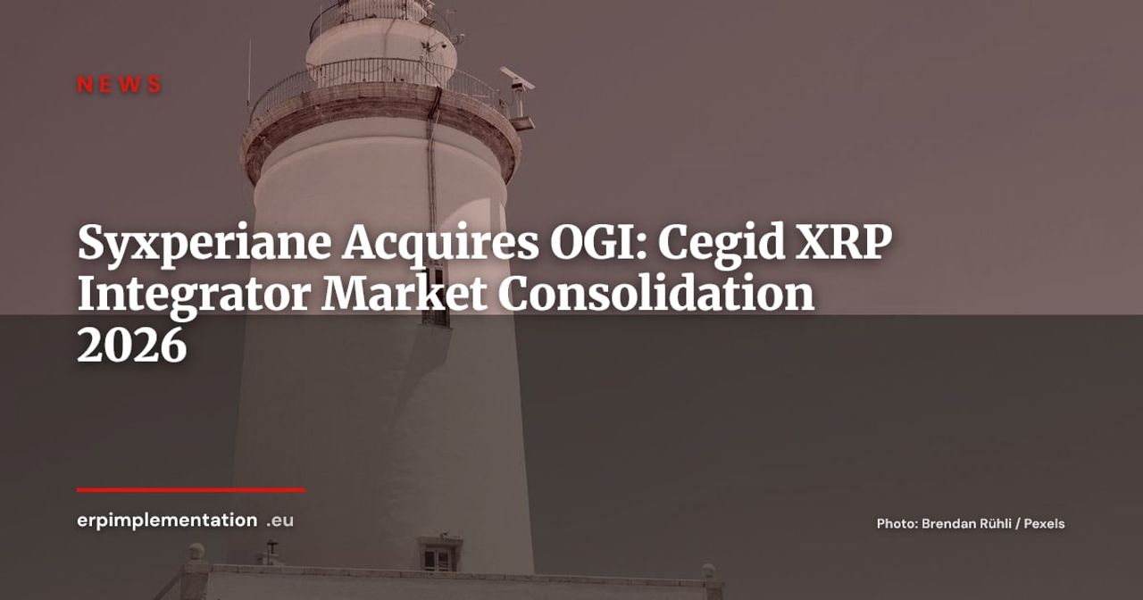 Syxperiane Acquires OGI: Consolidation in the Cegid XRP Integrator Market
