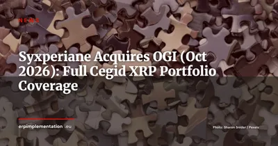 Syxperiane Acquires OGI and Now Covers All Three Cegid XRP Variants