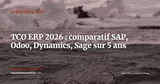 TCO réel d'un ERP en 2026 : méthode complète pour comparer SAP, Odoo, Microsoft et Sage sur 5 ans — Stratégie ERP