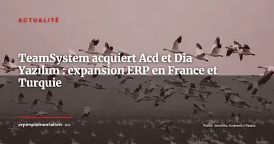 TeamSystem acquiert Acd (France) et Dia Yazılım (Turquie) : l'ERP italien accélère en Europe