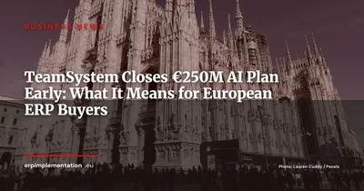 TeamSystem Completes €250M AI Plan a Year Ahead of Schedule