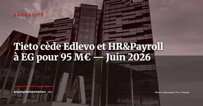 Tieto cède Edlevo et HR&Payroll à EG pour 95 M€