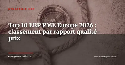Top 10 des ERP pour PME en Europe en 2026