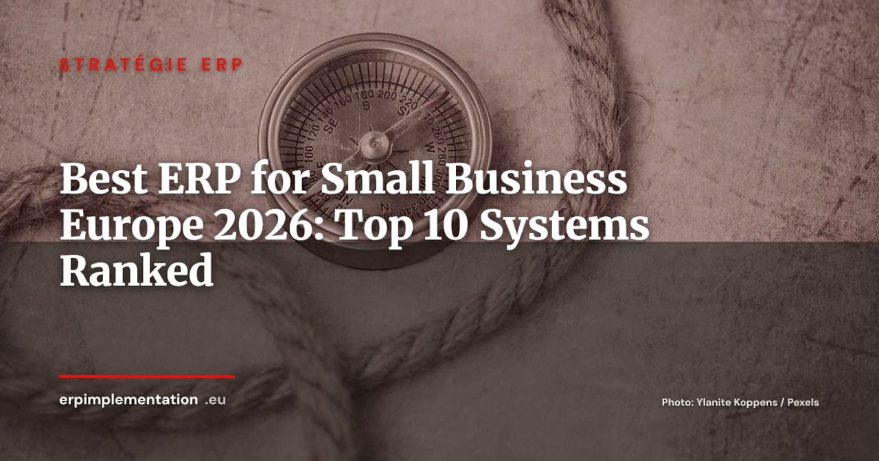Top 10 ERP Systems for SMBs in Europe (2026)
