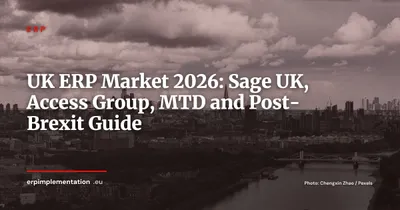 UK ERP Market 2026: Sage UK, Access Group, Making Tax Digital and Post-Brexit Challenges