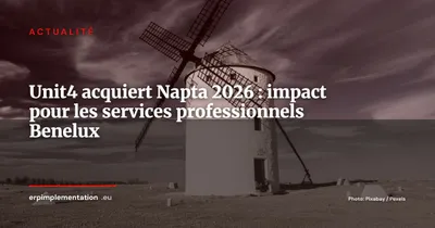 Unit4 acquiert Napta : ce que ça change pour les sociétés de services au Benelux