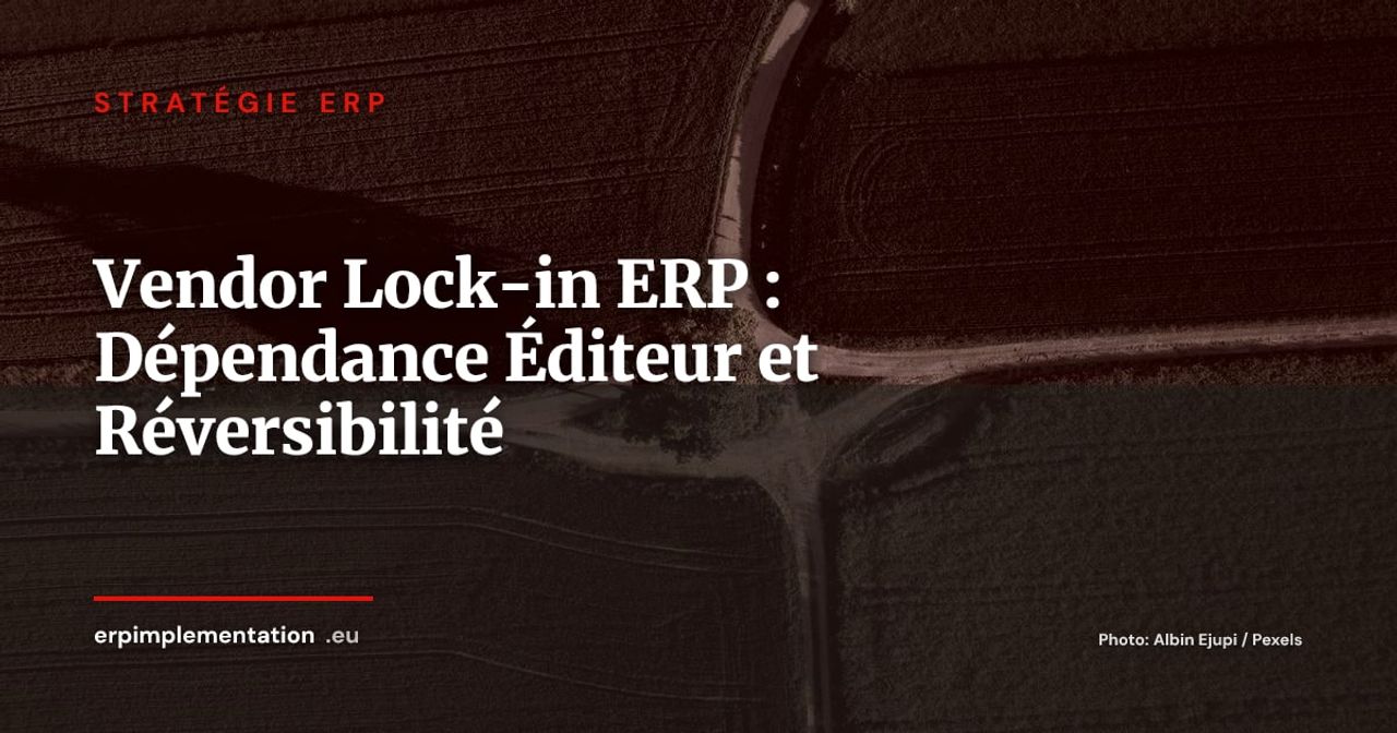 Vendor lock-in ERP : évaluer votre dépendance et planifier une sortie maîtrisée