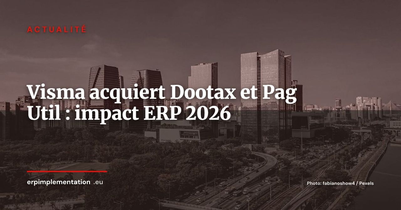 Visma acquiert Dootax et Pag Util au Brésil : quel signal pour les ERP européens