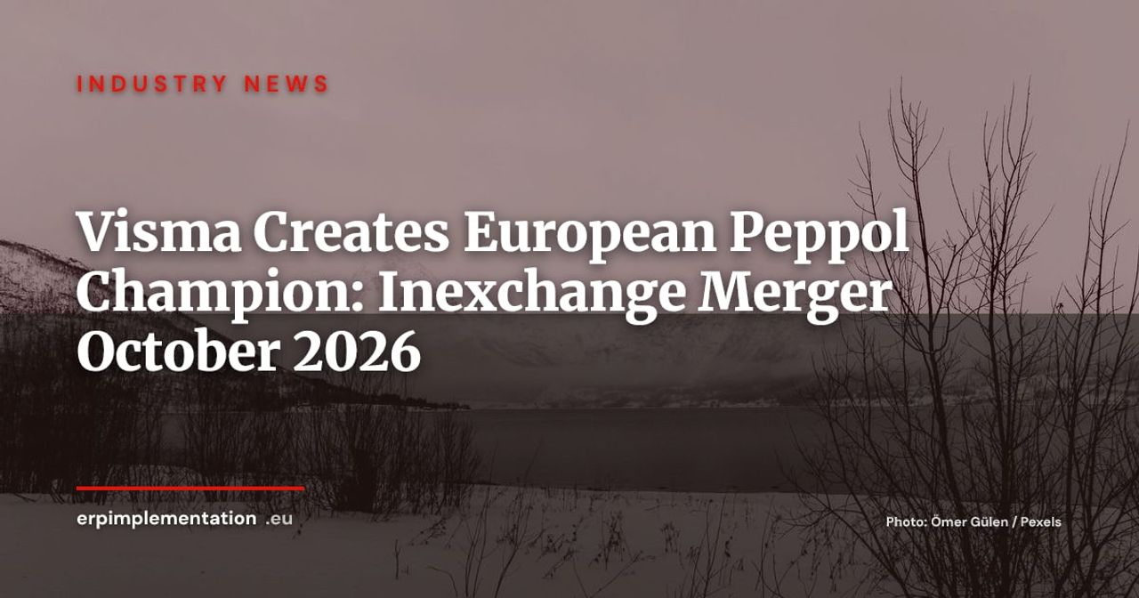 Visma Unifies Inexchange, Maventa, mySupply and efacto: Europe's Largest Peppol Provider from 1 October 2026