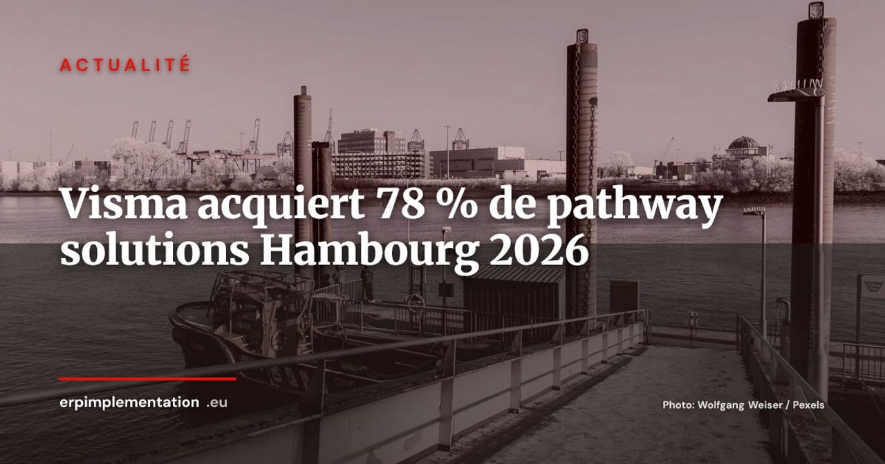 Visma monte à 78 % dans pathway solutions : la comptabilité e-commerce allemande se consolide