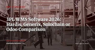 WMS for 3PL Logistics Providers: Hardis, Generix, Solochain or Odoo — Which to Choose?