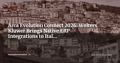 Wolters Kluwer Launches Arca Evolution Connect: Native ERP Integrations for Italian SMEs
