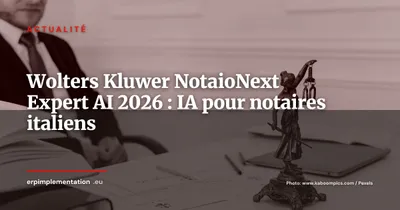 Wolters Kluwer lance NotaioNext Expert AI : l'IA au service des notaires italiens