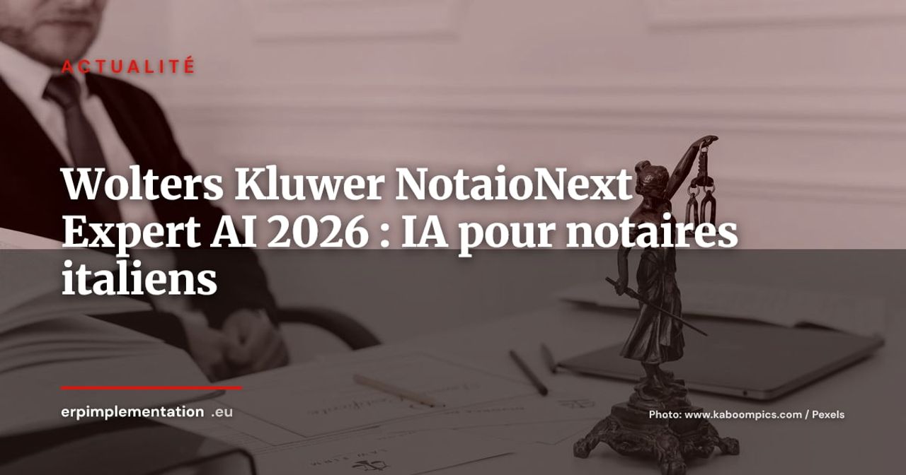Wolters Kluwer lance NotaioNext Expert AI : l'IA au service des notaires italiens