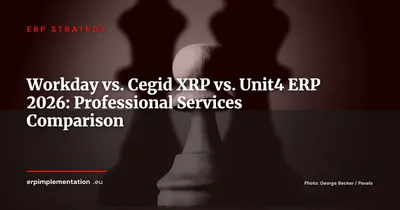 Workday Financials vs. Cegid XRP vs. Unit4: Professional Services ERP Comparison 2026