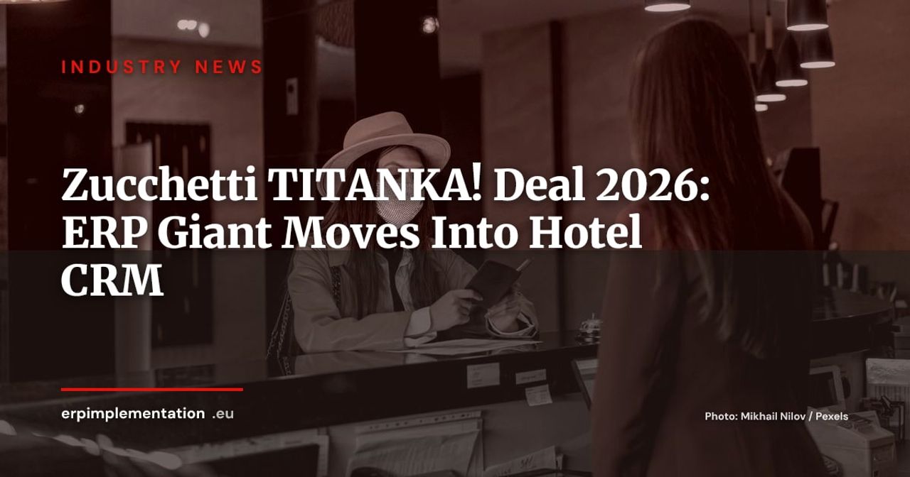 Zucchetti Takes Stake in TITANKA!: Italy's Hotel CRM Market Consolidates