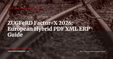 ZUGFeRD/Factur-X: European Hybrid PDF/XML Standard for ERP Integration — Project Management